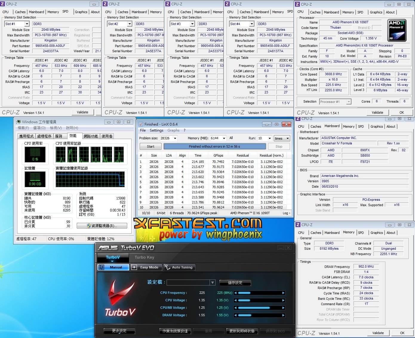 XF]Vaule RAM一樣能超頻Kingston DDR3 1333 4GB kitX2記憶體模組簡測